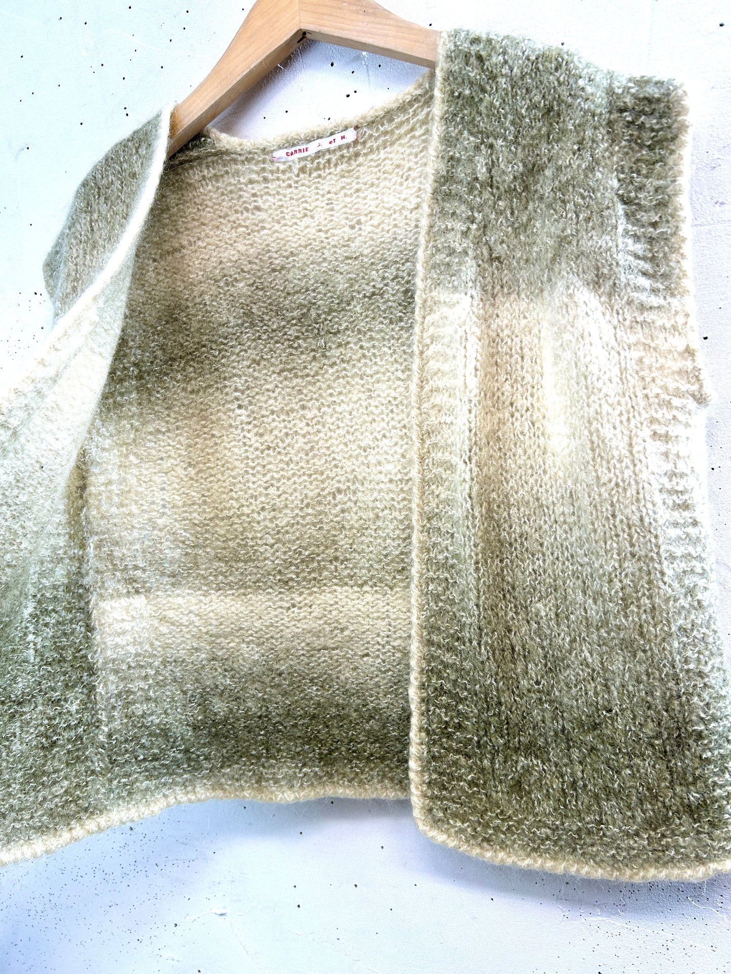 Vintage Knit Vest [A31421]