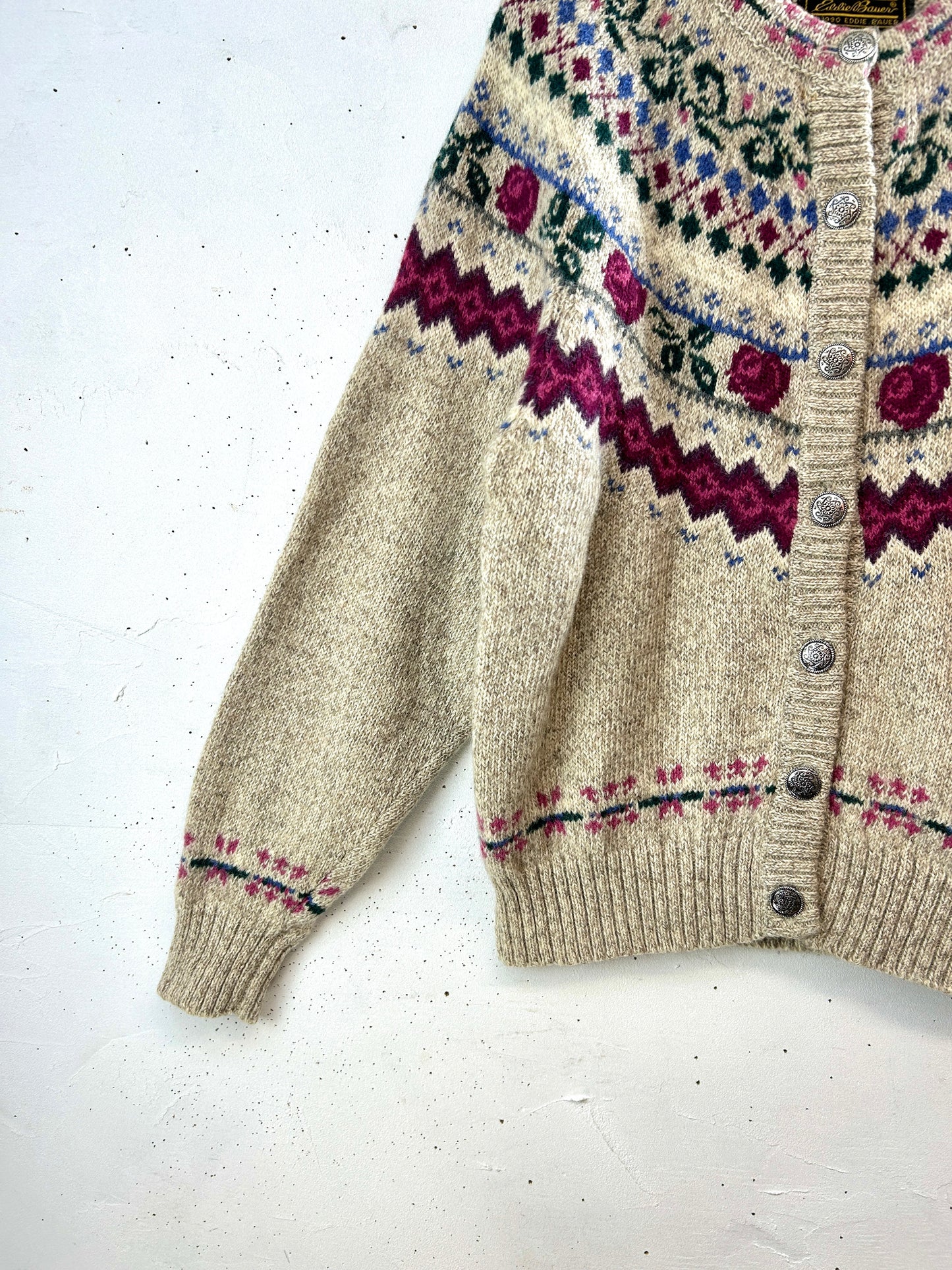 Vintage Knit Cardigan ~Eddie Bauer~[K30721]