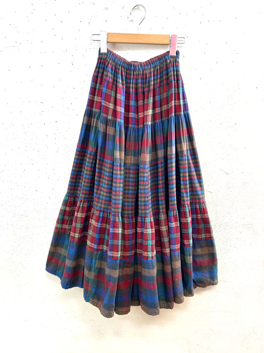 Vintage Tired Skirt [A31285]