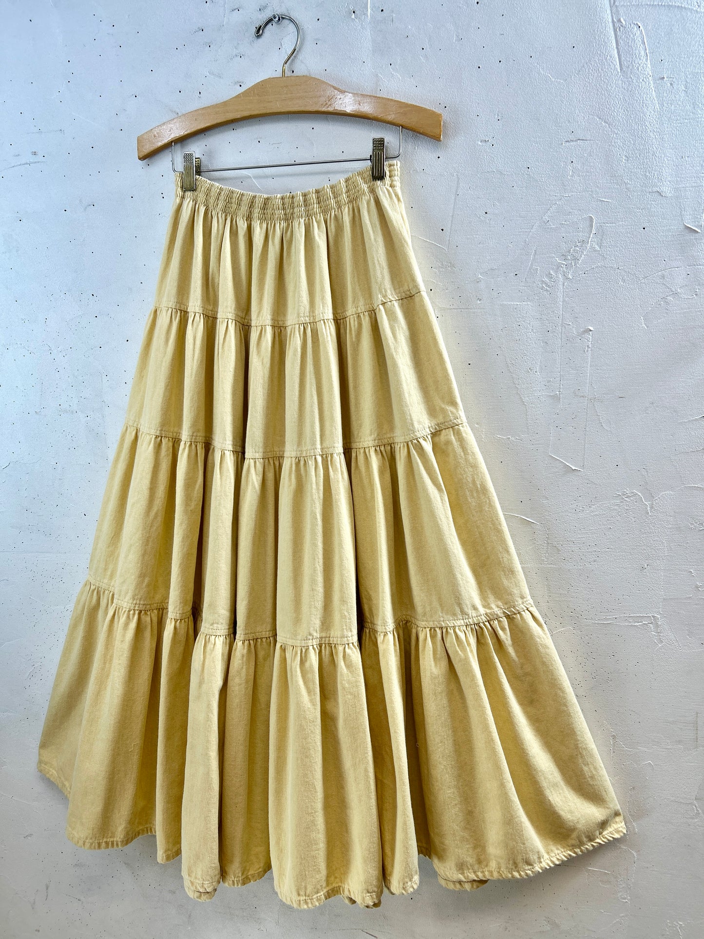 Vintage Tiered Skirt MADE IN USA [I30347]