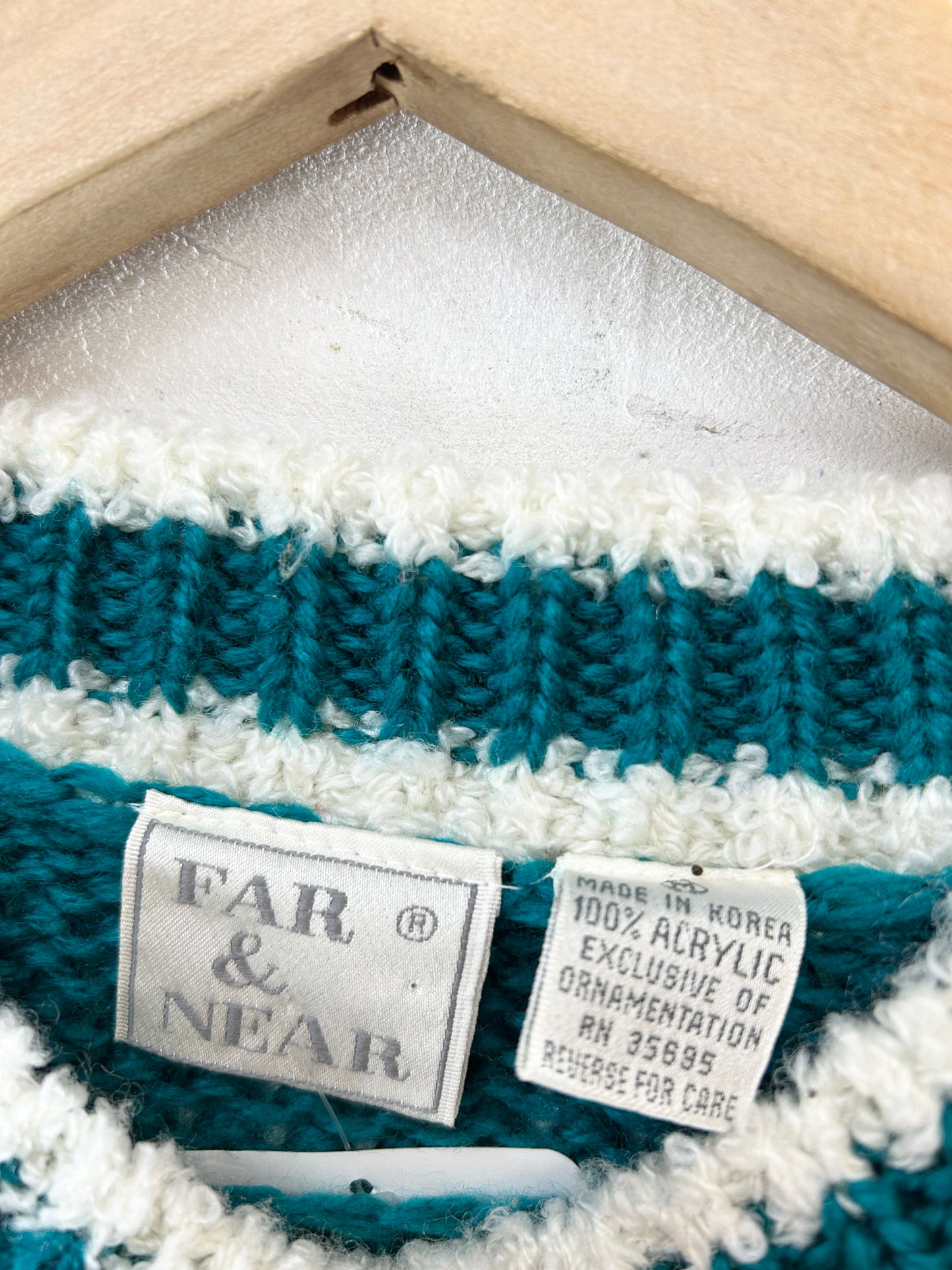 Vintage Knit Sweater [J30546]