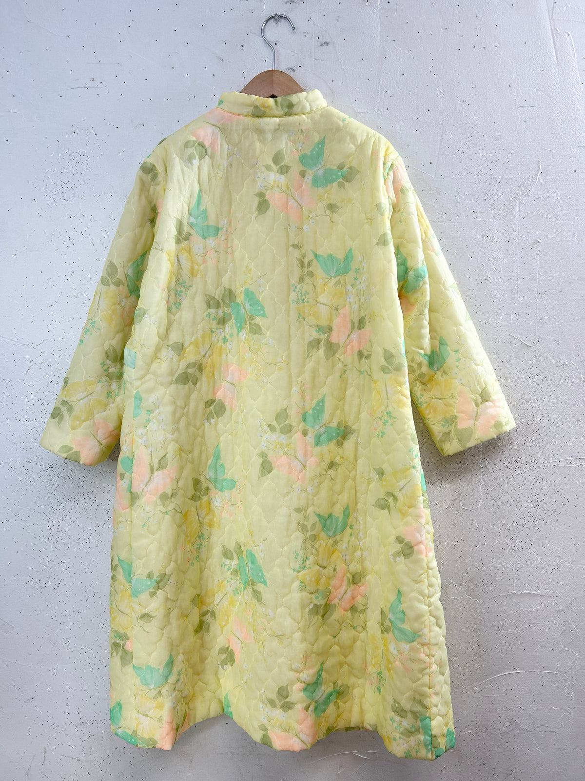 Vintage Quilting Gown Flower & Butterfly [J34080]