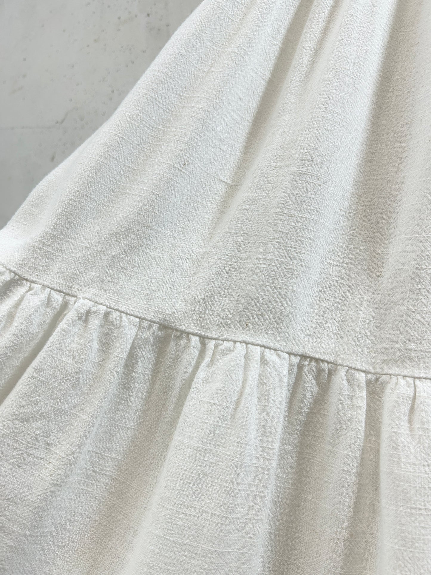 Vintage White Skirt [F32574]