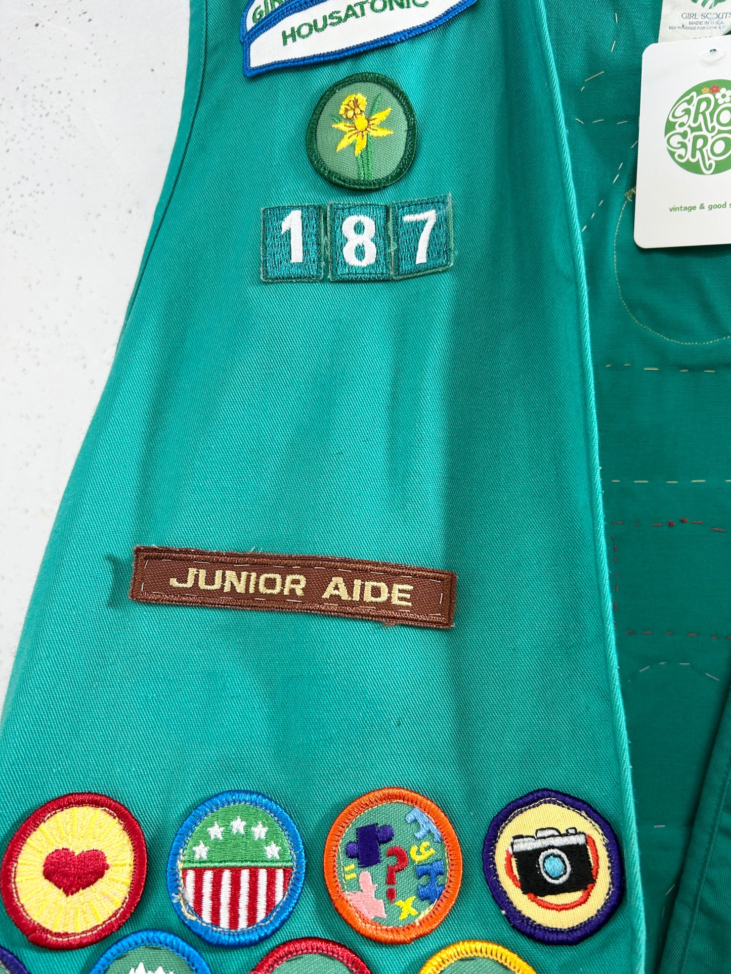 Vintage Vest Girl Scouts [G33160]
