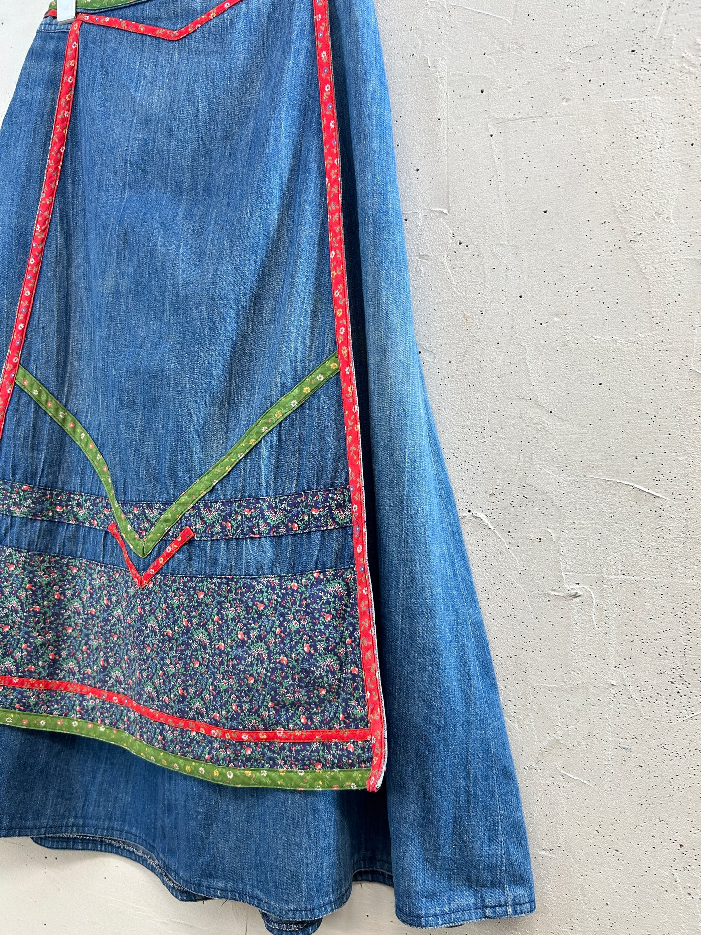Vintage Denim Skirt [G33227]