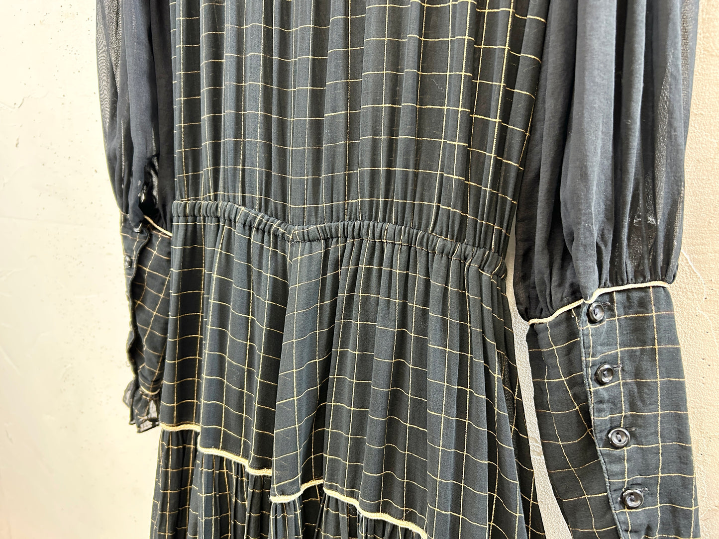 Vintage Black Dress [H30952]