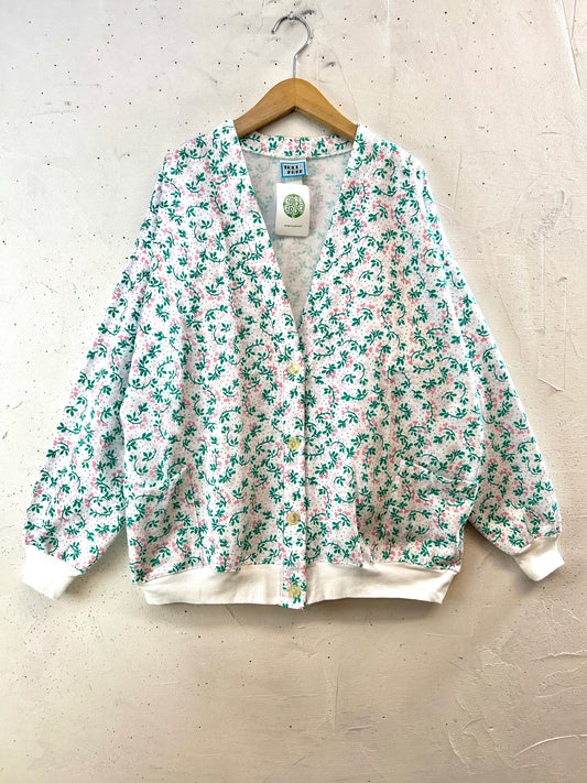 Vintage Sweat Cardigan MADE IN USA [J30670]