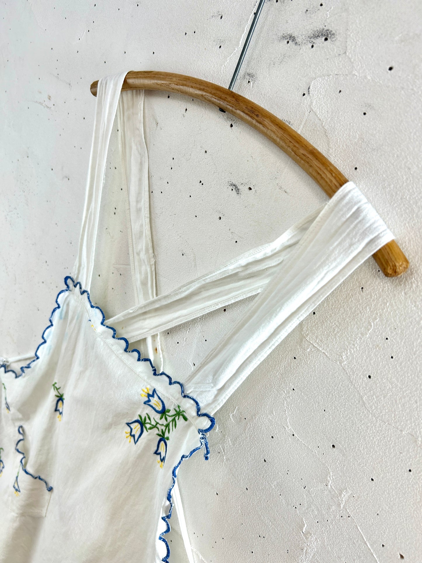 Vintage Embroidery Apron [F32683]