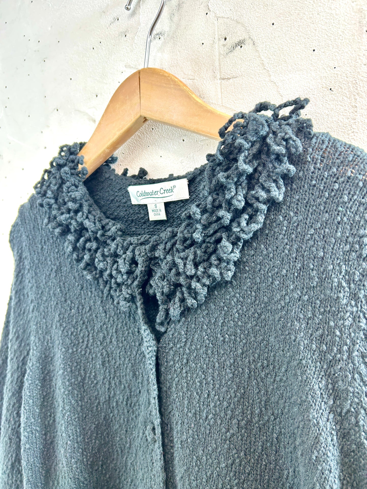 Vintage Cotton Knit Cardigan [L30992]