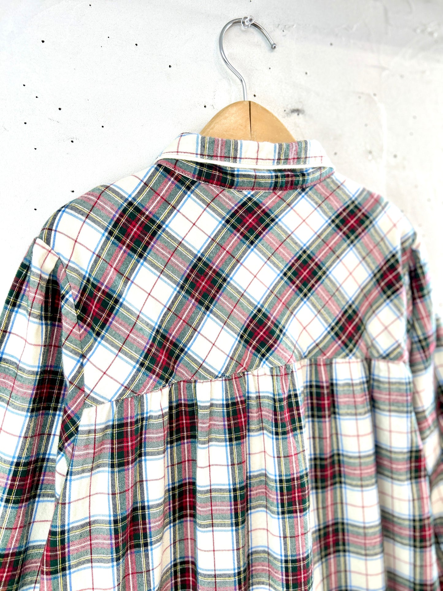 Vintage Plaid Dress 〜L.L.Bean〜 [B31624]