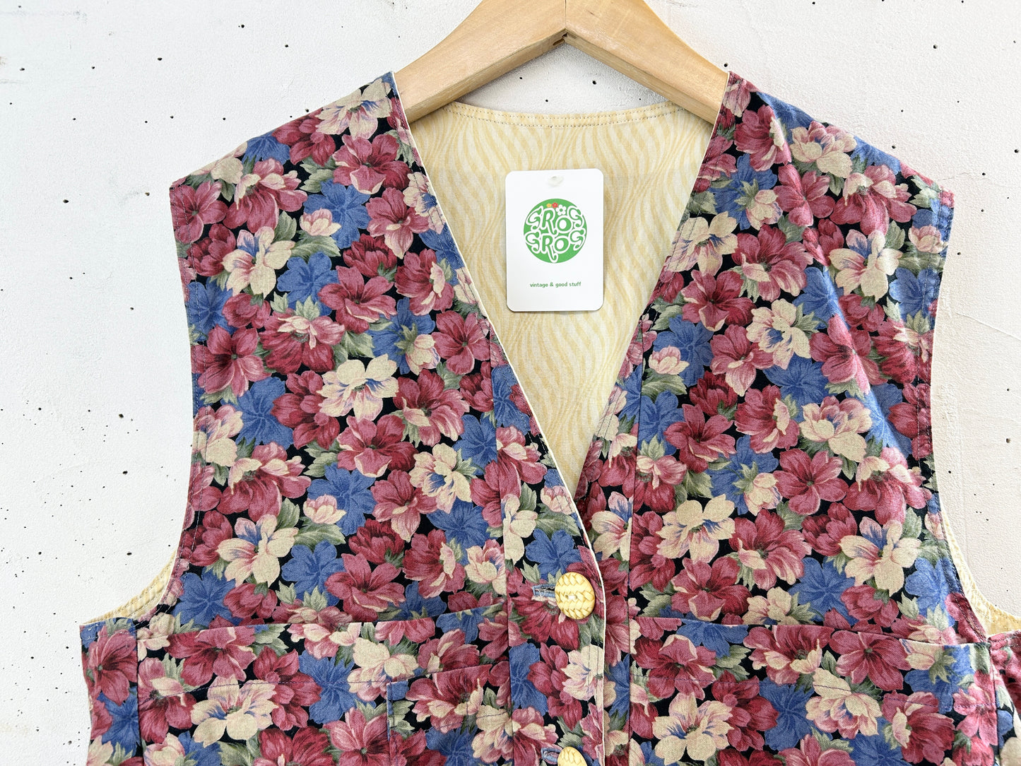 Vintage Reversible Vest [J30599]