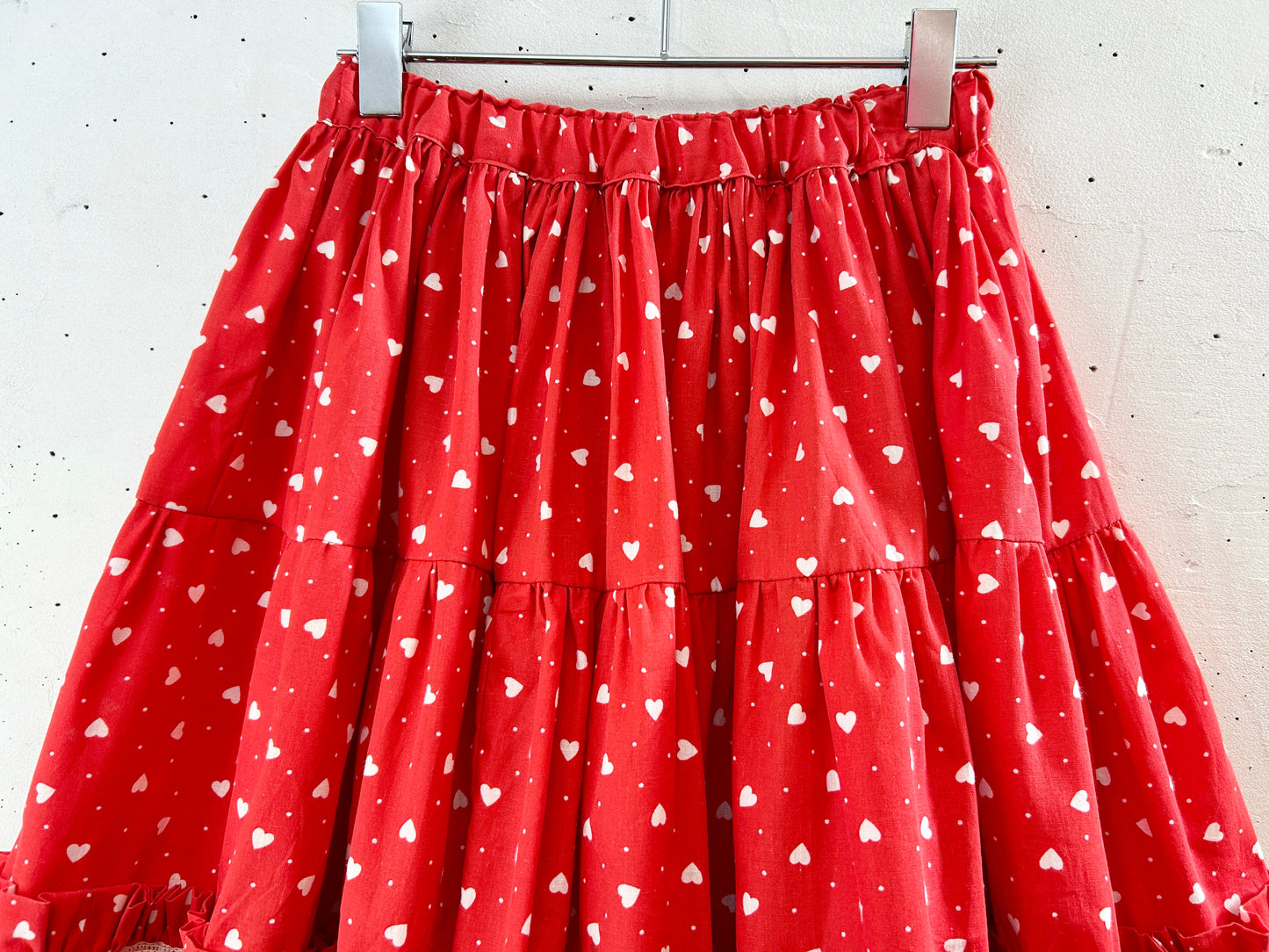 Vintage Tiered Skirt Heart [H30771]