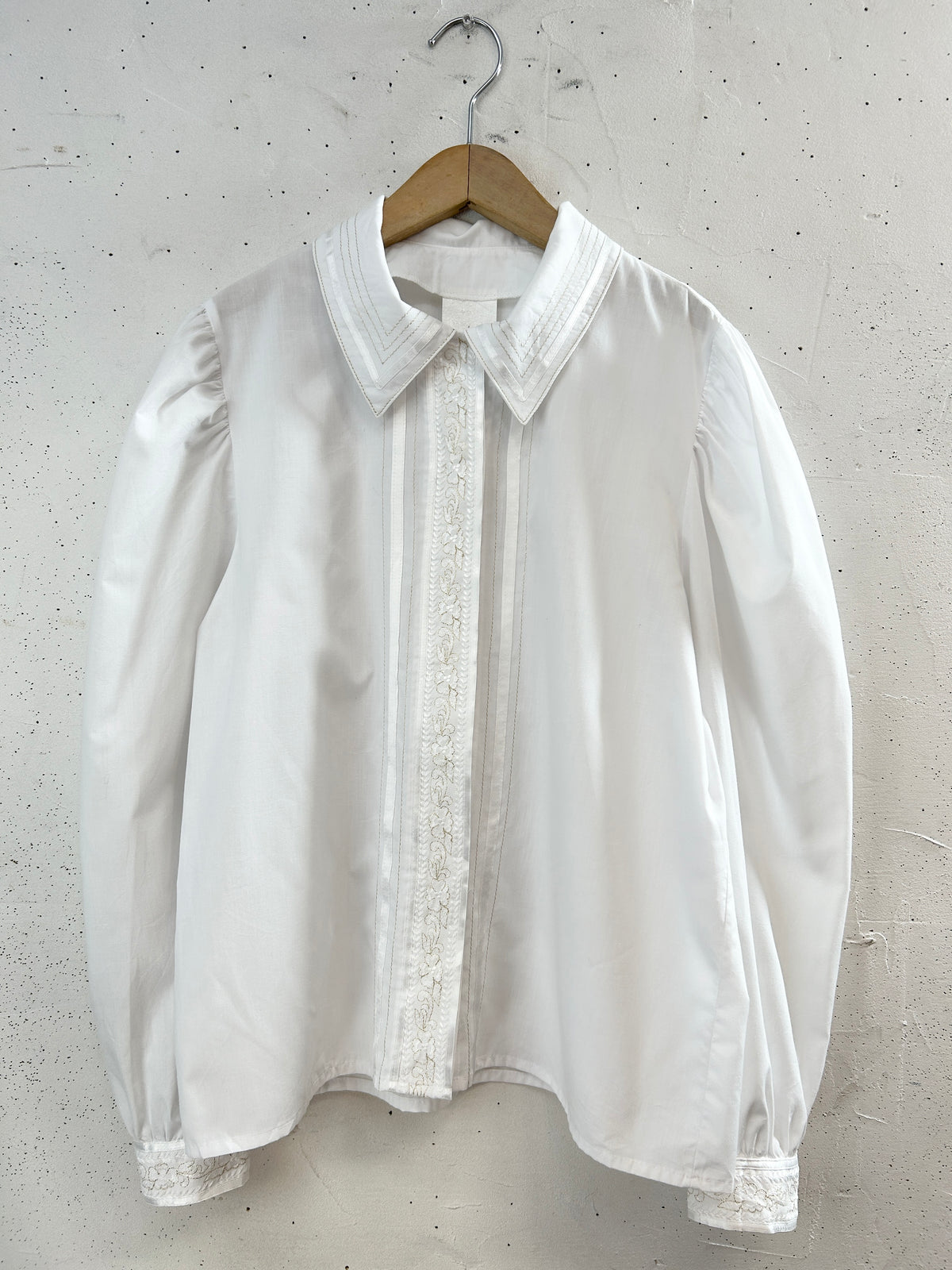 Vintage White Blouse [J34071]