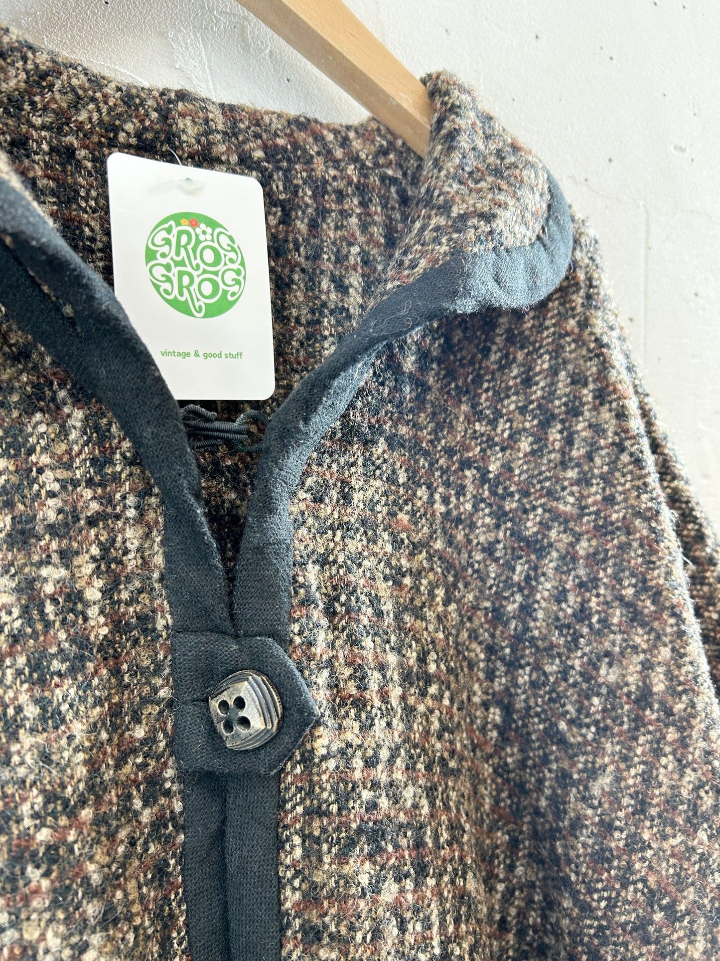 Vintage Poncho [K30744]