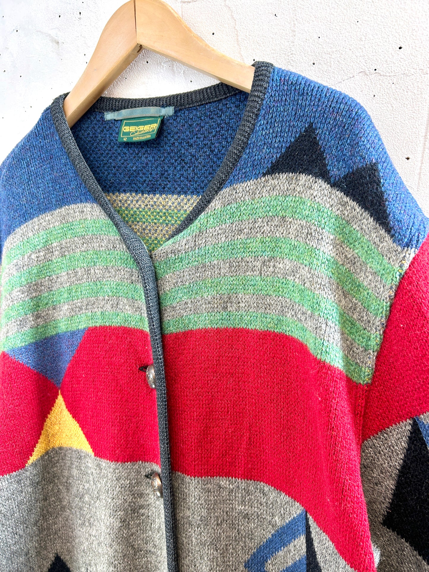 Vintage Knit Jacket 〜GEIGER〜 [K30696]