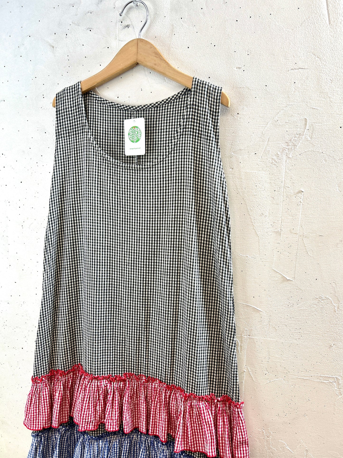 Vintage Tiered Dress  [H30820]