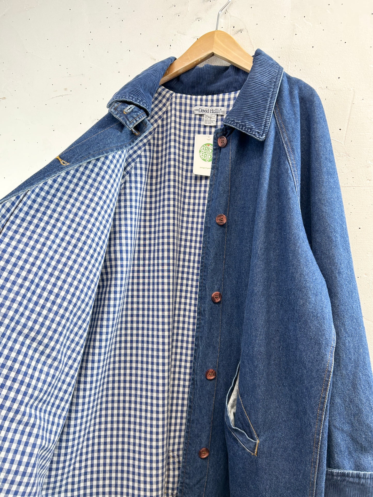Vintage Denim Long Jacket [A31307]