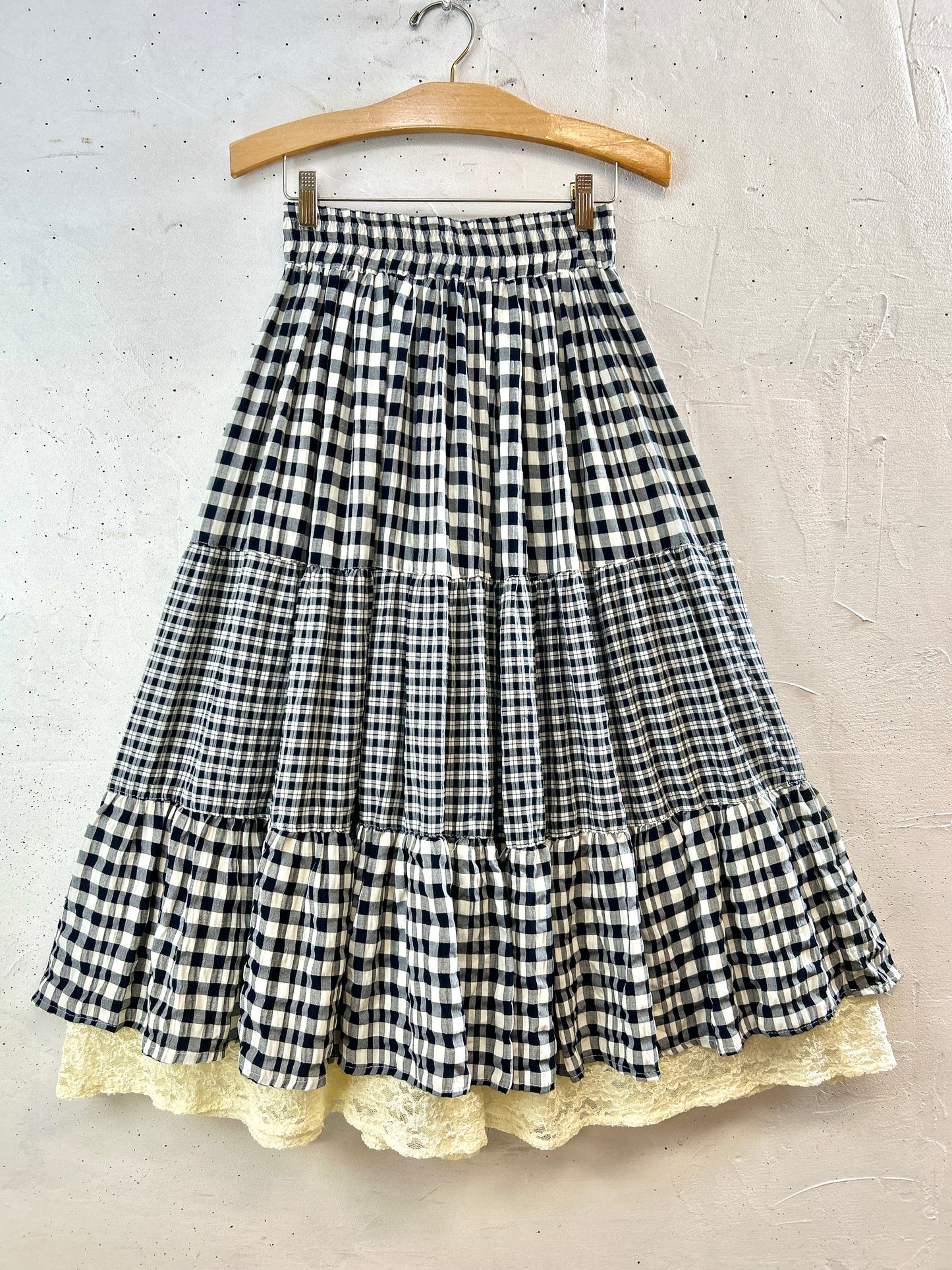 Vintage Tiered Skirt MADE IN FRANCE [K30715]