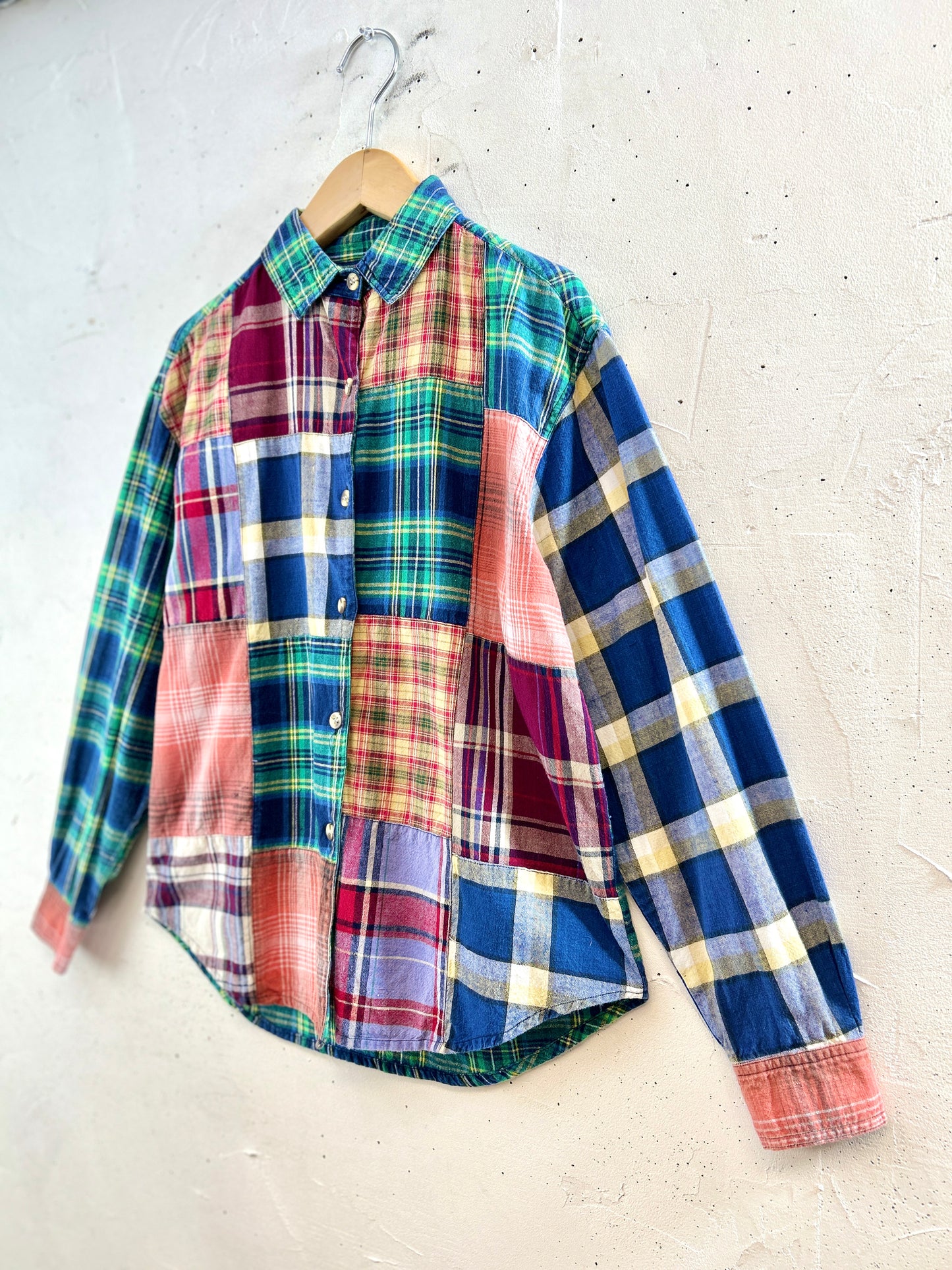 Vintage Plaid Shirt  [K30801]