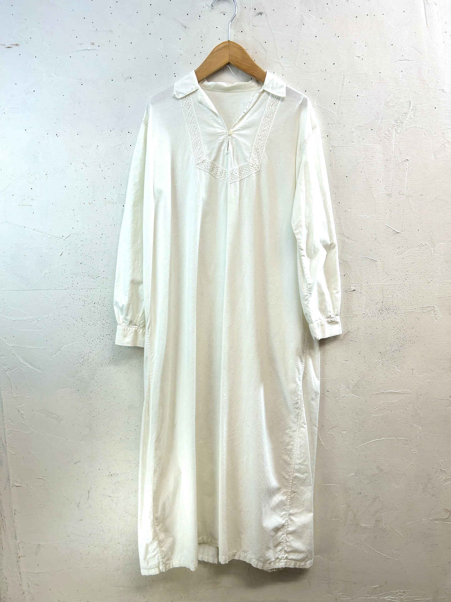 '40s-'50s Vintage Nightie Dress [B31548]