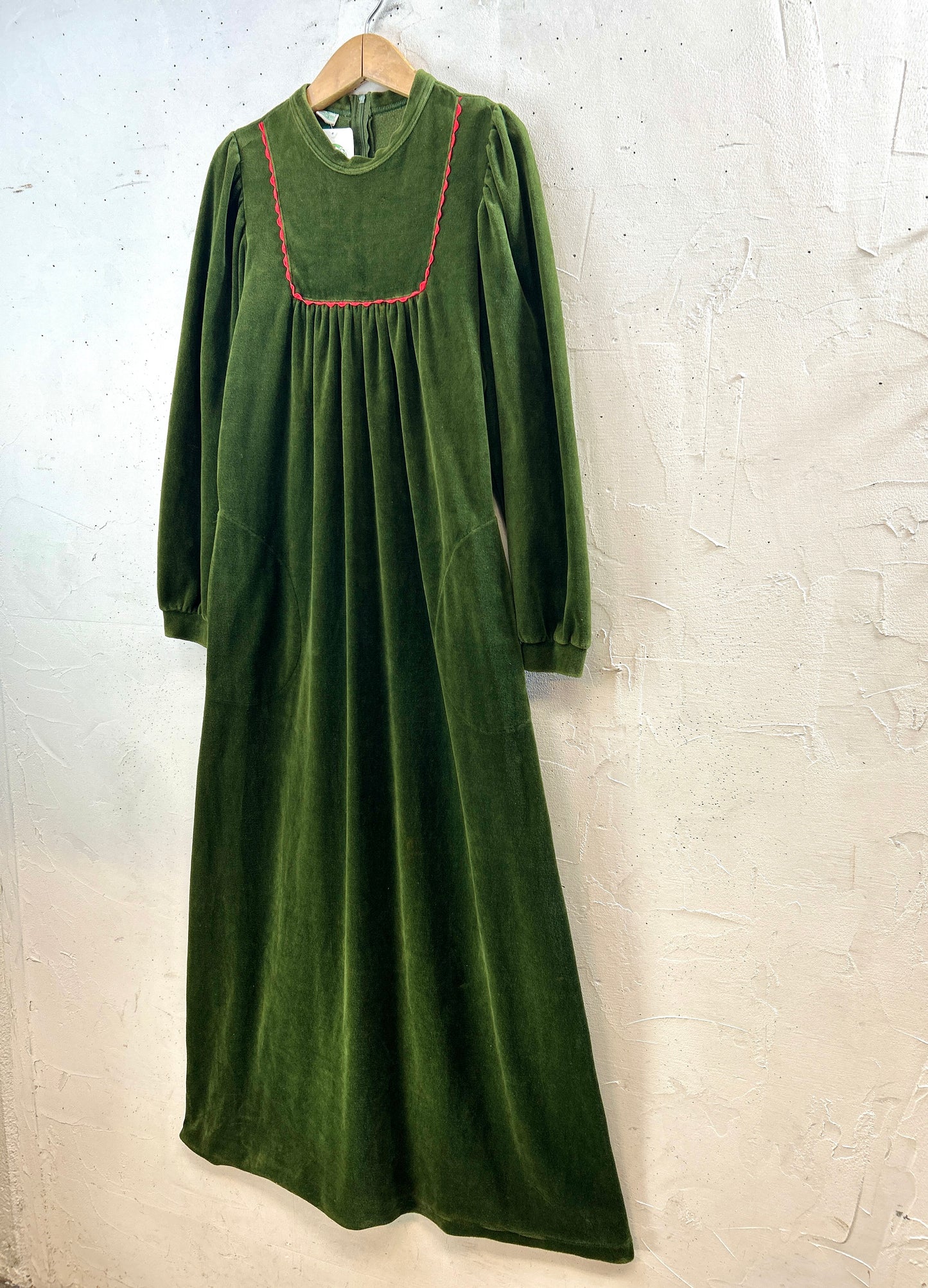 Vintage Velours Dress [I30350]