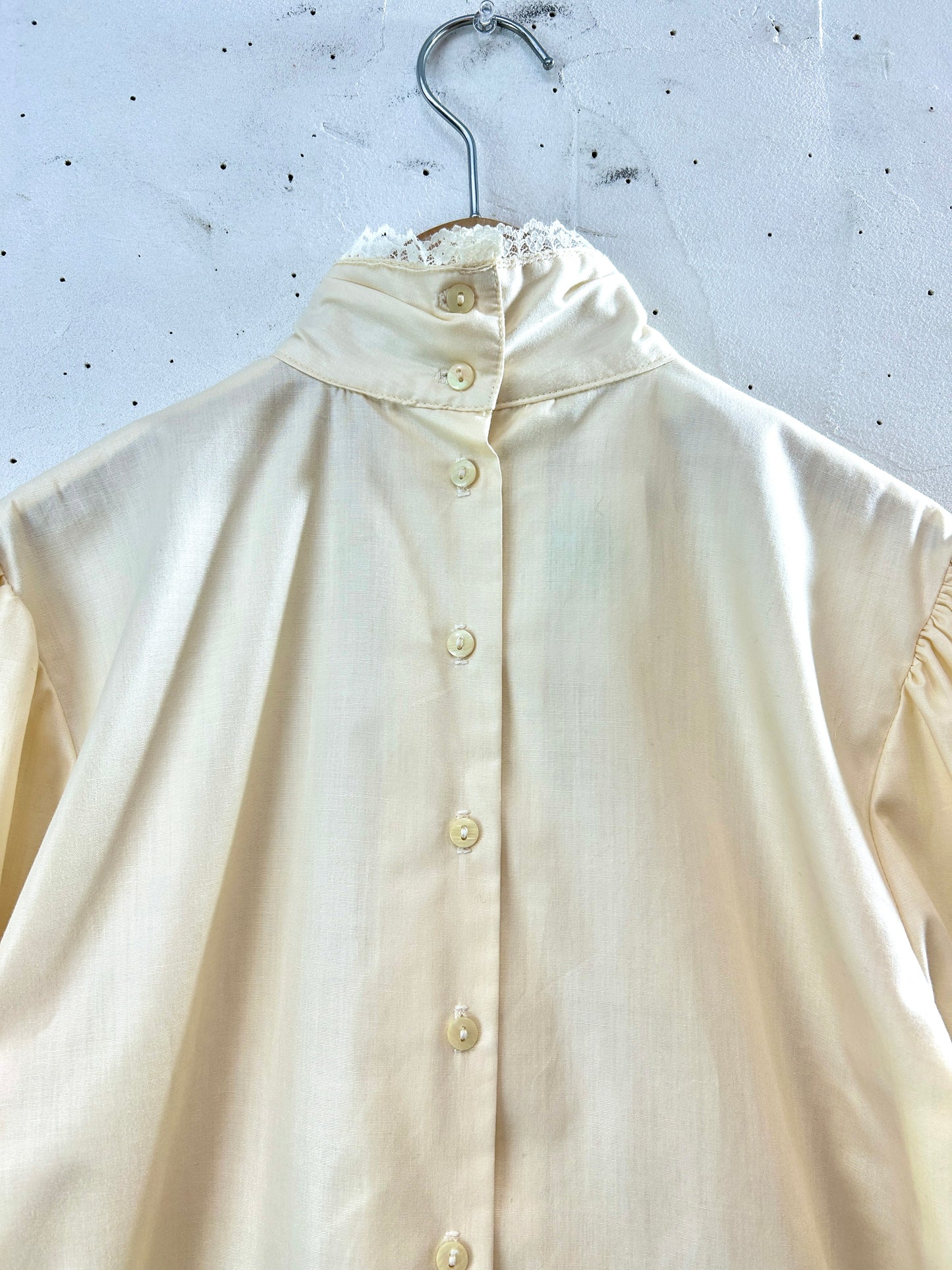 Vintage White Blouse 〜GUNNE SAX〜 [I30320]