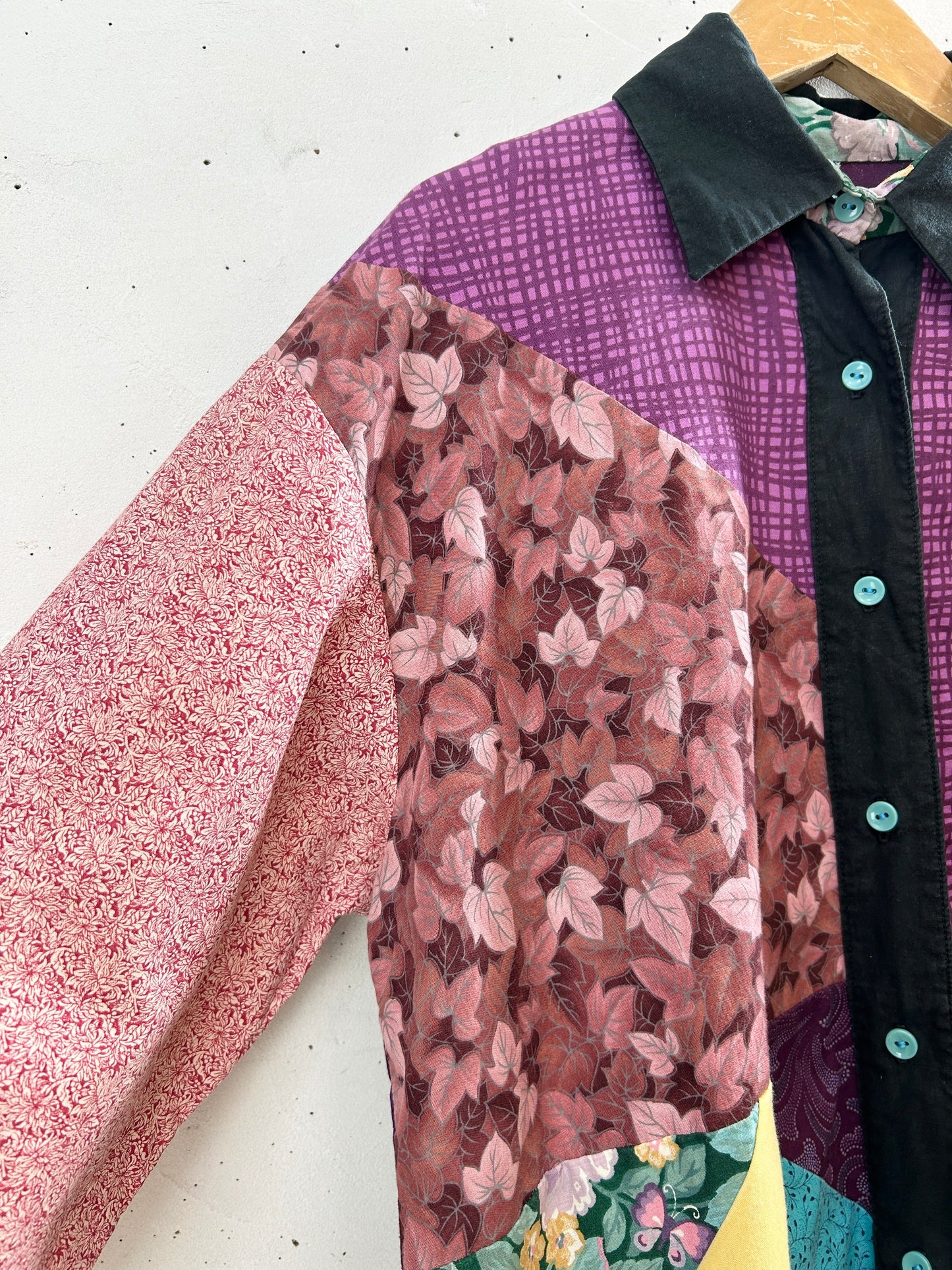 Vintage Patchwork Shirt [I30151]