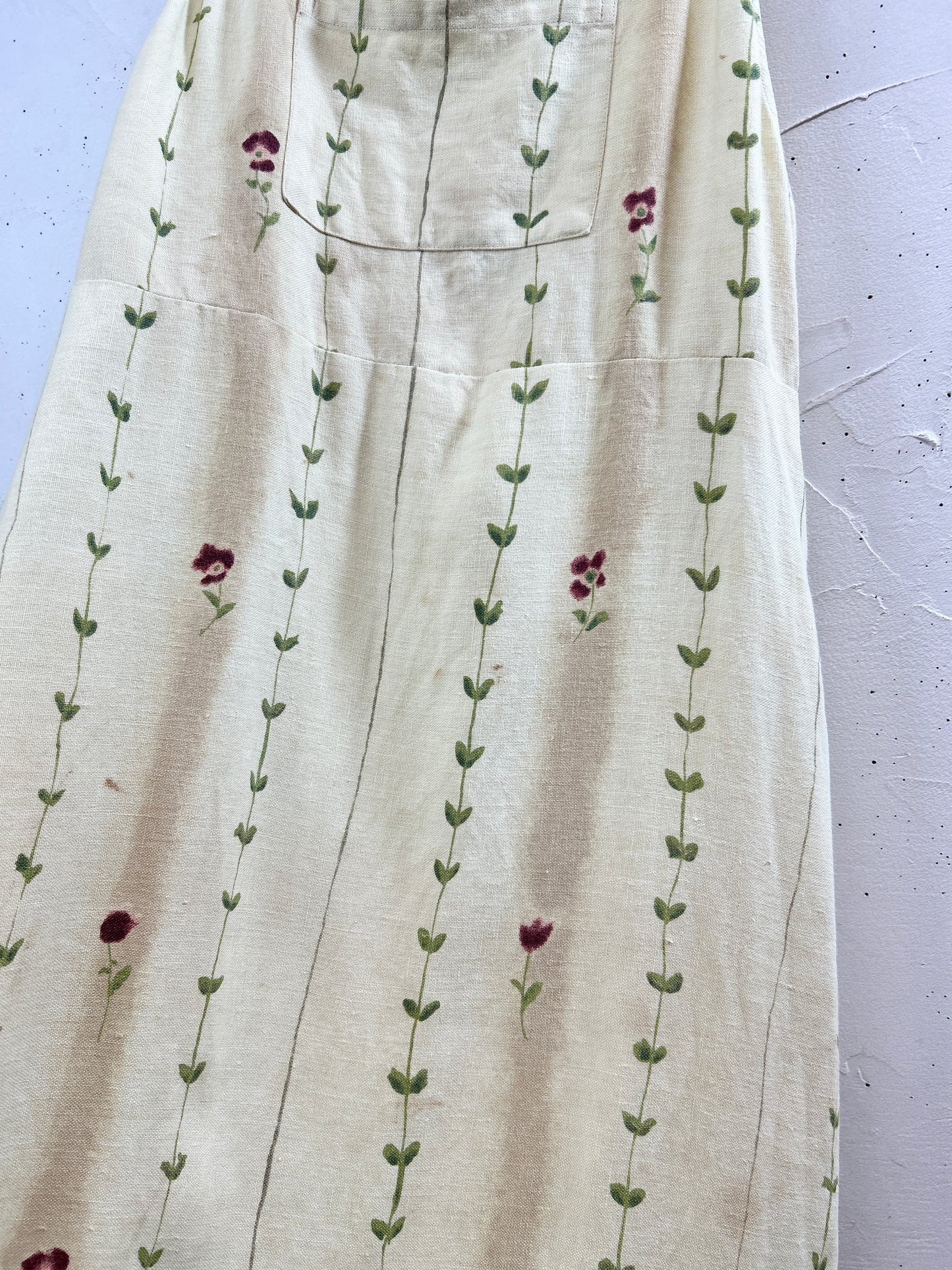 Vintage Linen Dress [C31769]