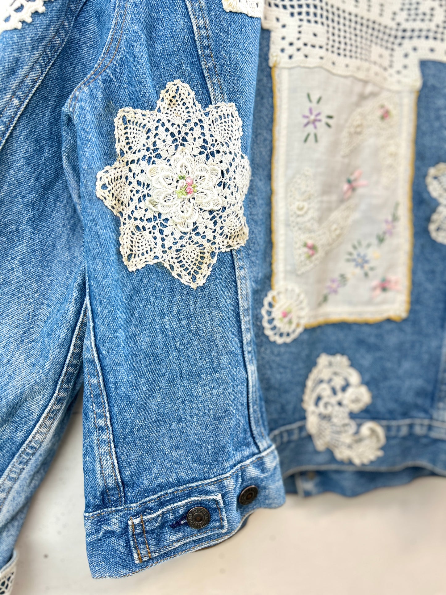 Vintage Custom Denim Jacket 〜Levi’s〜 MADE IN USA  [I30356]