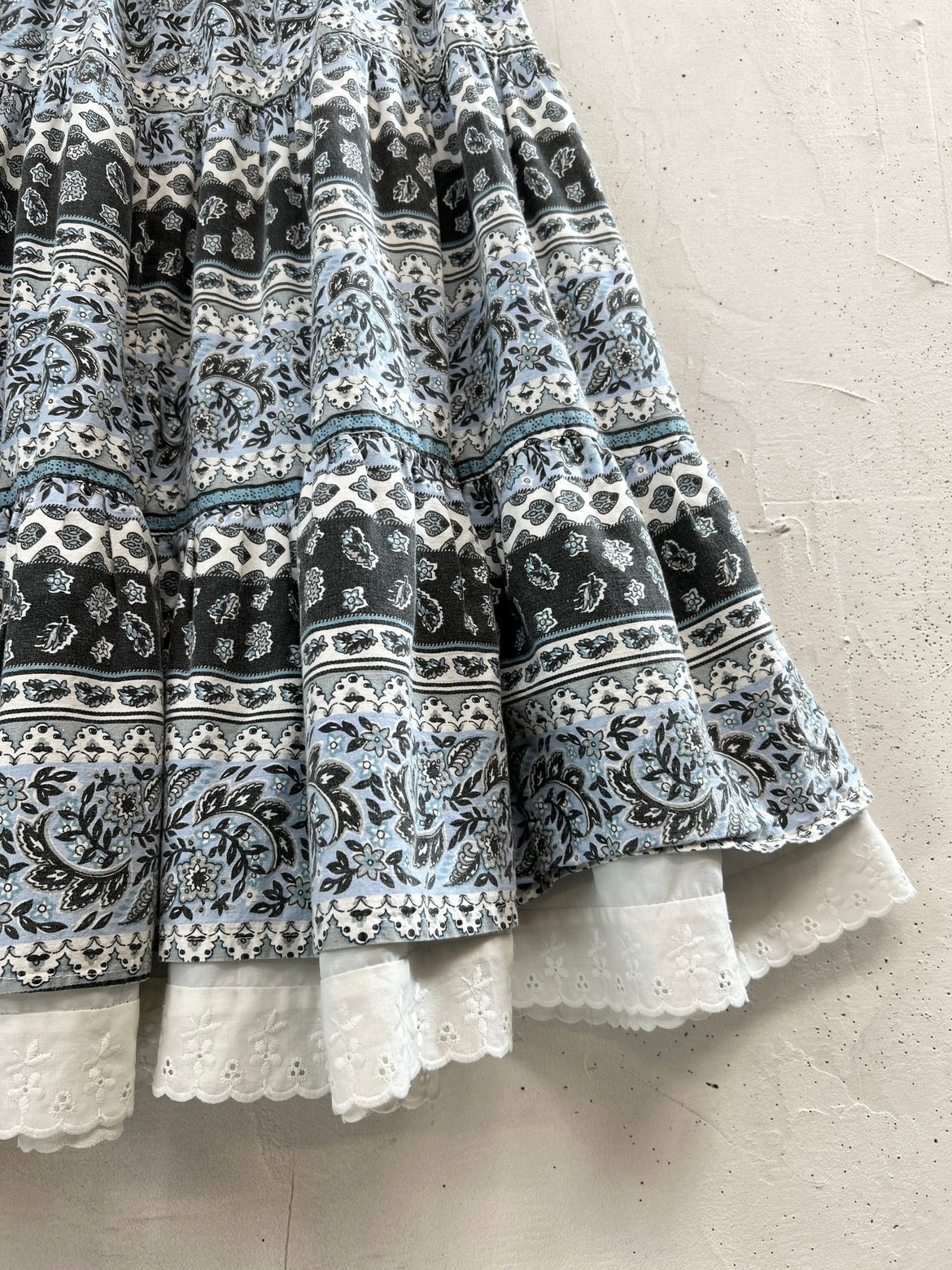 Vintage Tiered Skirt [E32290]