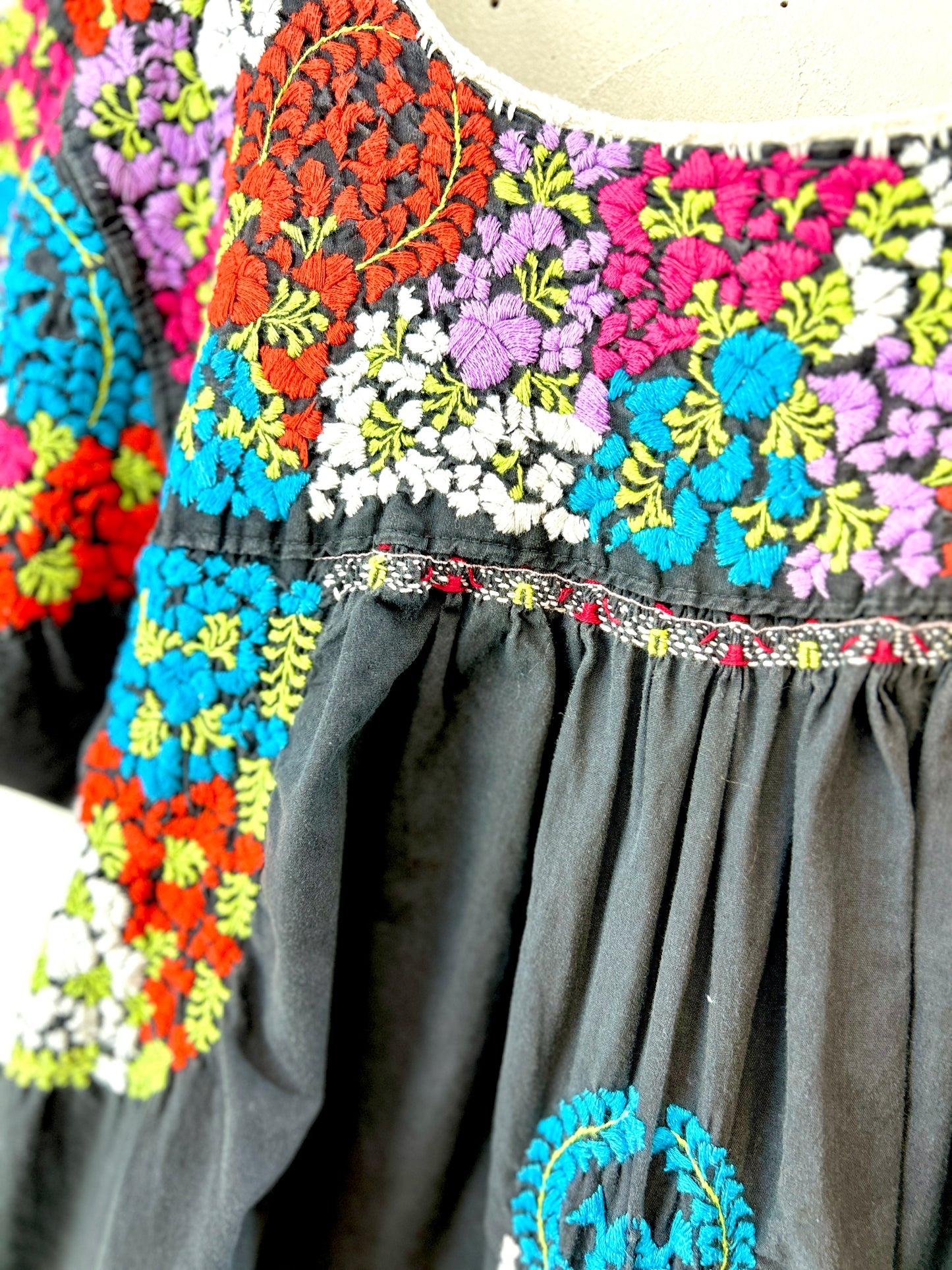 Vintage San Antonino Embroidery Dress [H30818]