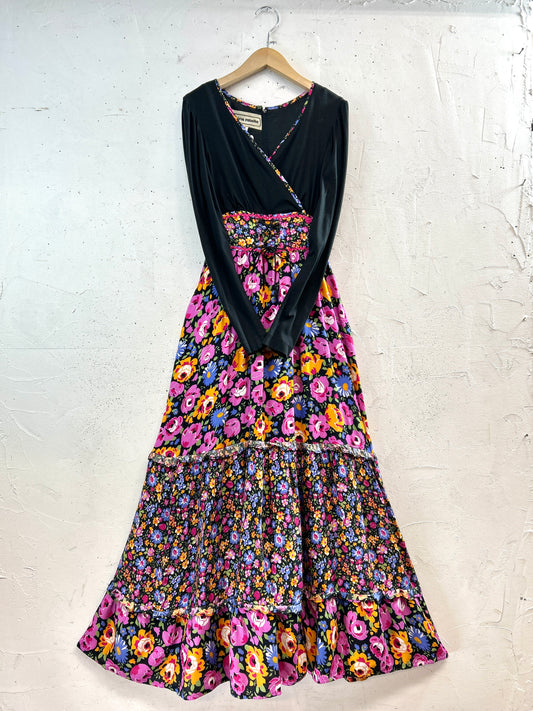 '70s Vintage Dress [A31441]