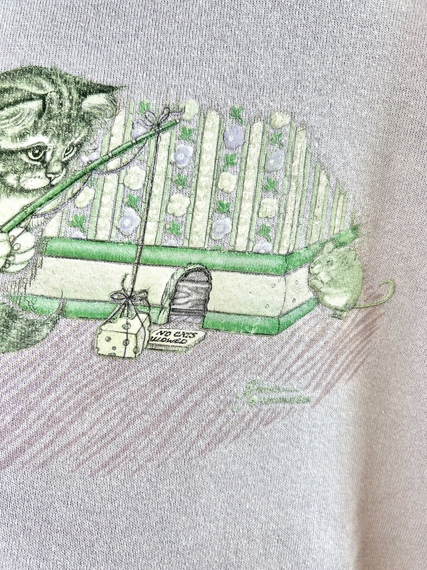 Vintage Custom Sweat 〜MORNING SUN〜 MADE IN USA [I30245]