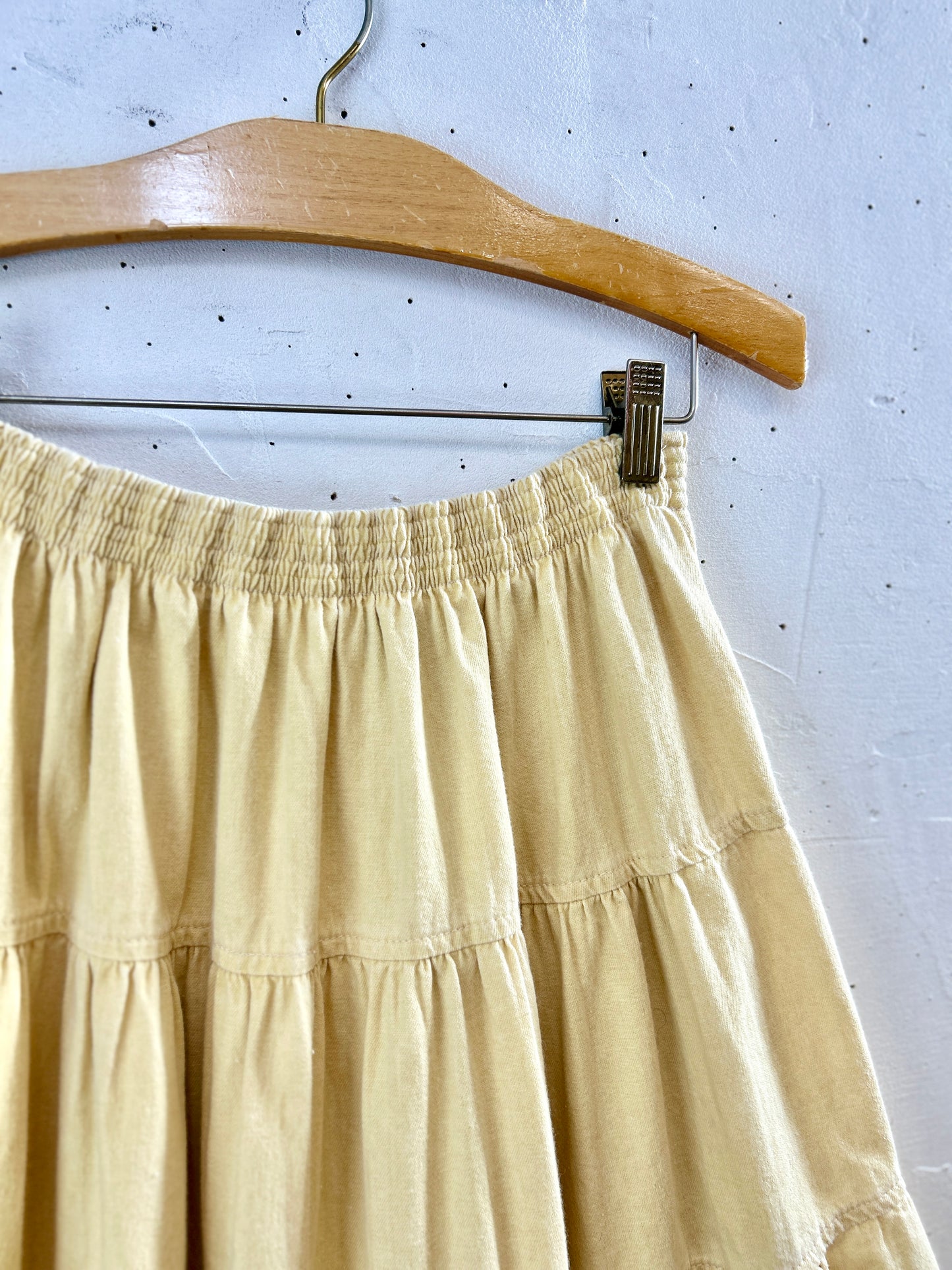 Vintage Tiered Skirt MADE IN USA [I30347]