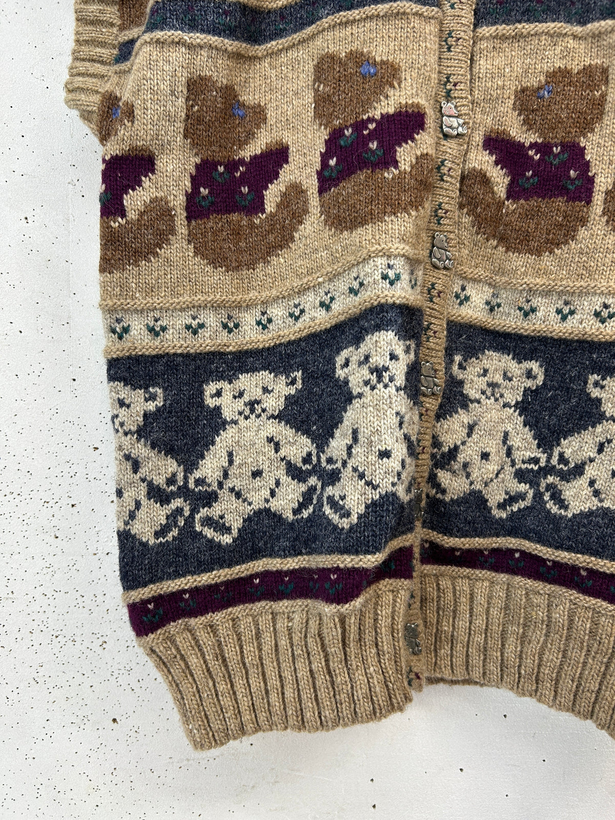 Vintage Knit Vest [J34331]