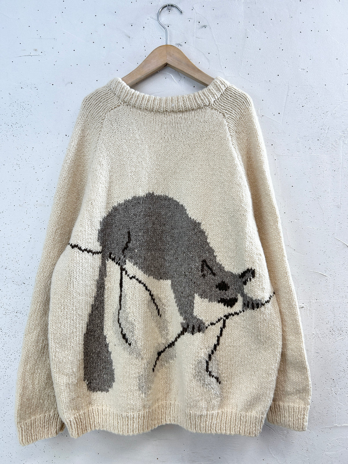 Vintage Knit Sweater [J34329]