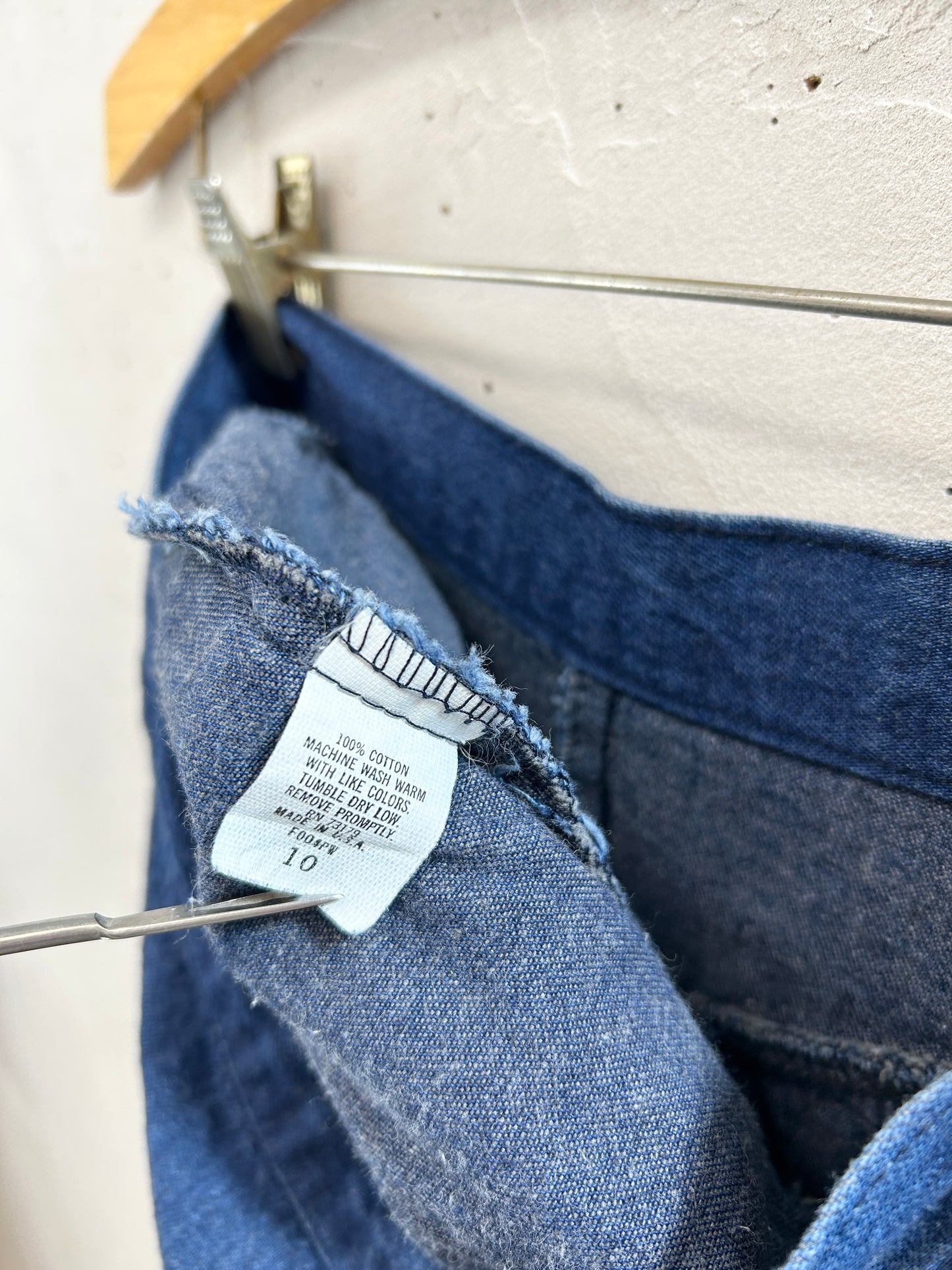 Vintage Denim Skirt 〜 MADE IN USA〜 [K30780]