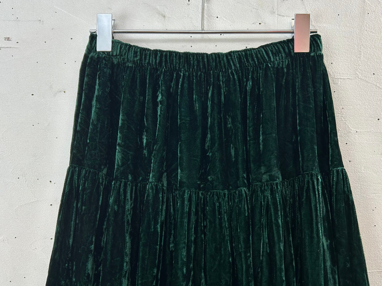 Vintage Velvet Skirt MADE IN USA [L29150]