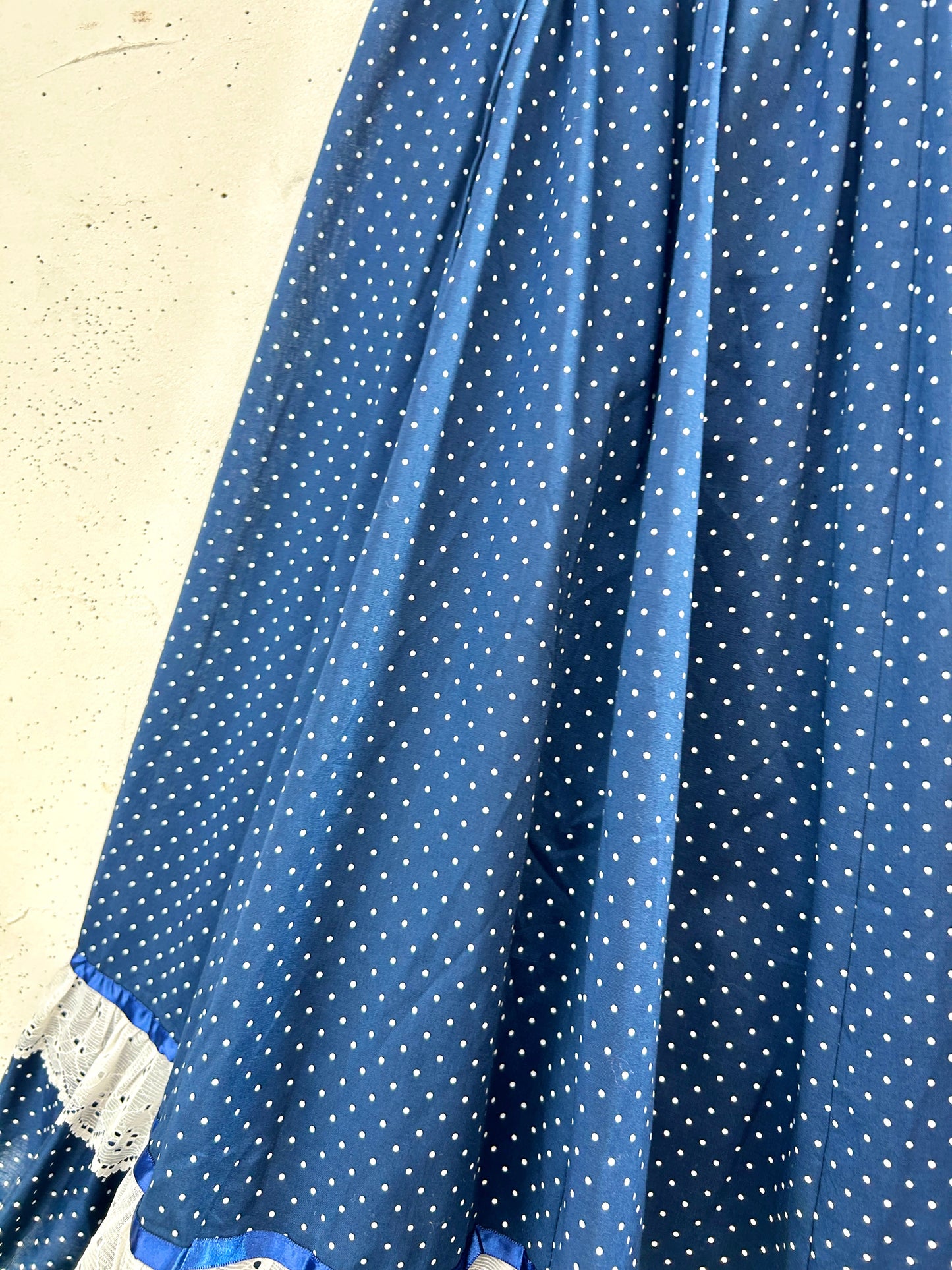 ’70s Vintage Patchwork Skirt 〜carefree fashions〜MADE IN USA[H33531]