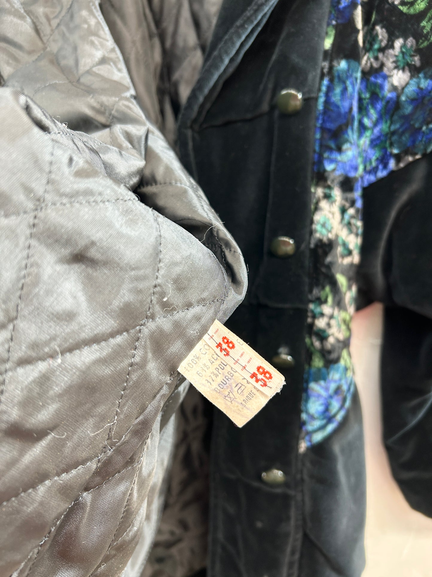 Vintage Velour Jacket [A31208]