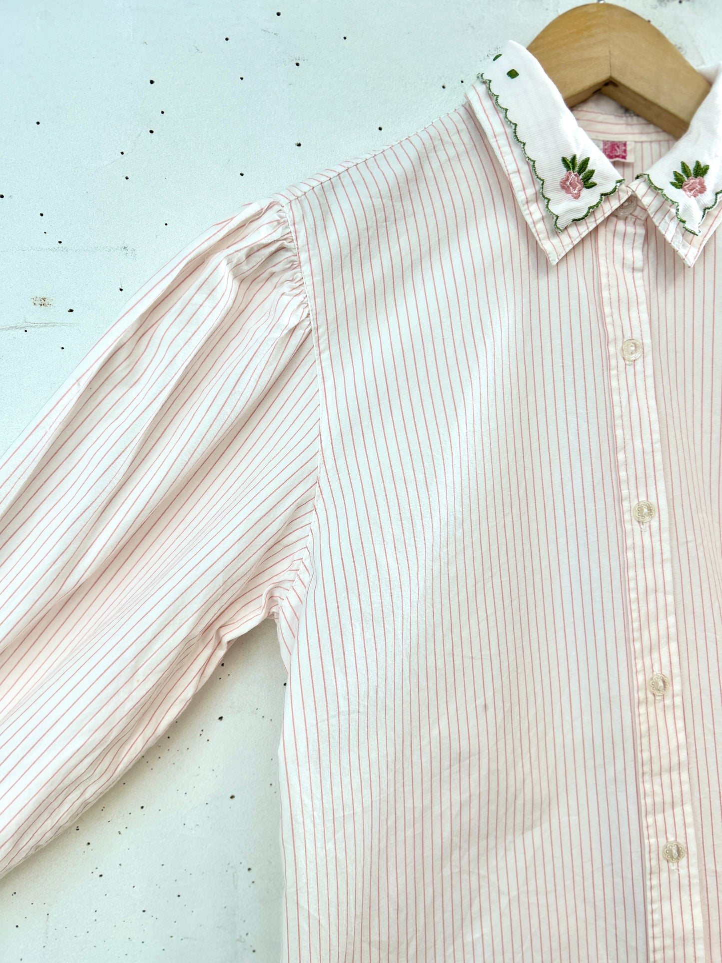 Vintage Stripe Blouse [B31592]