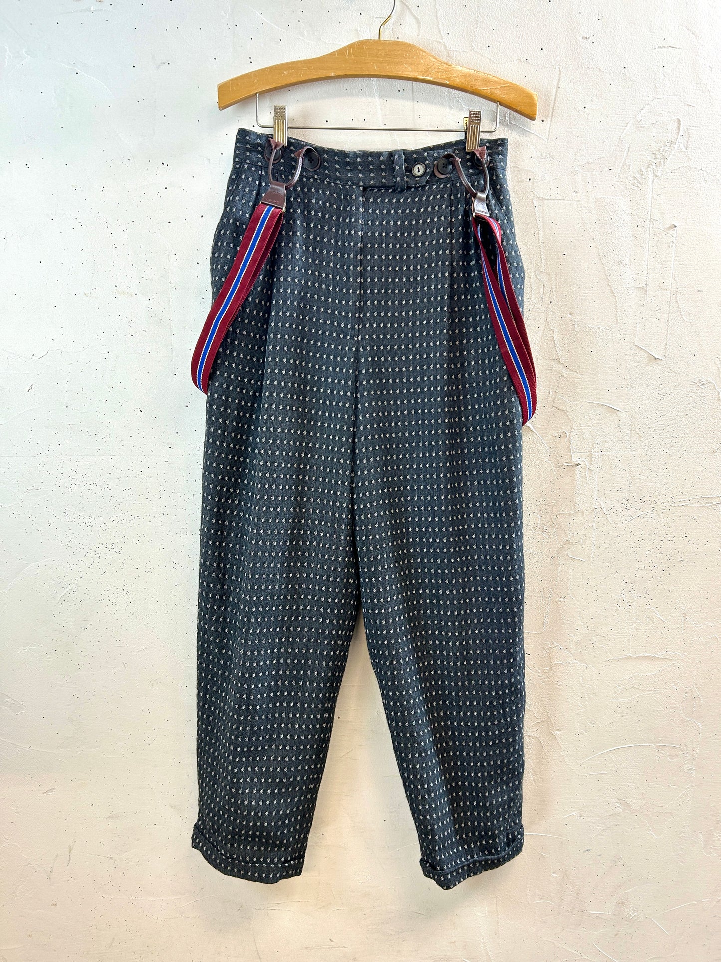 Vintage Check Pants  [K30878]