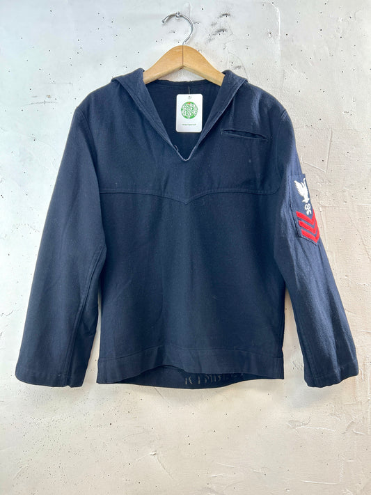 '60s Vintage U.S.NAVY Sailor Shirt [J30480]