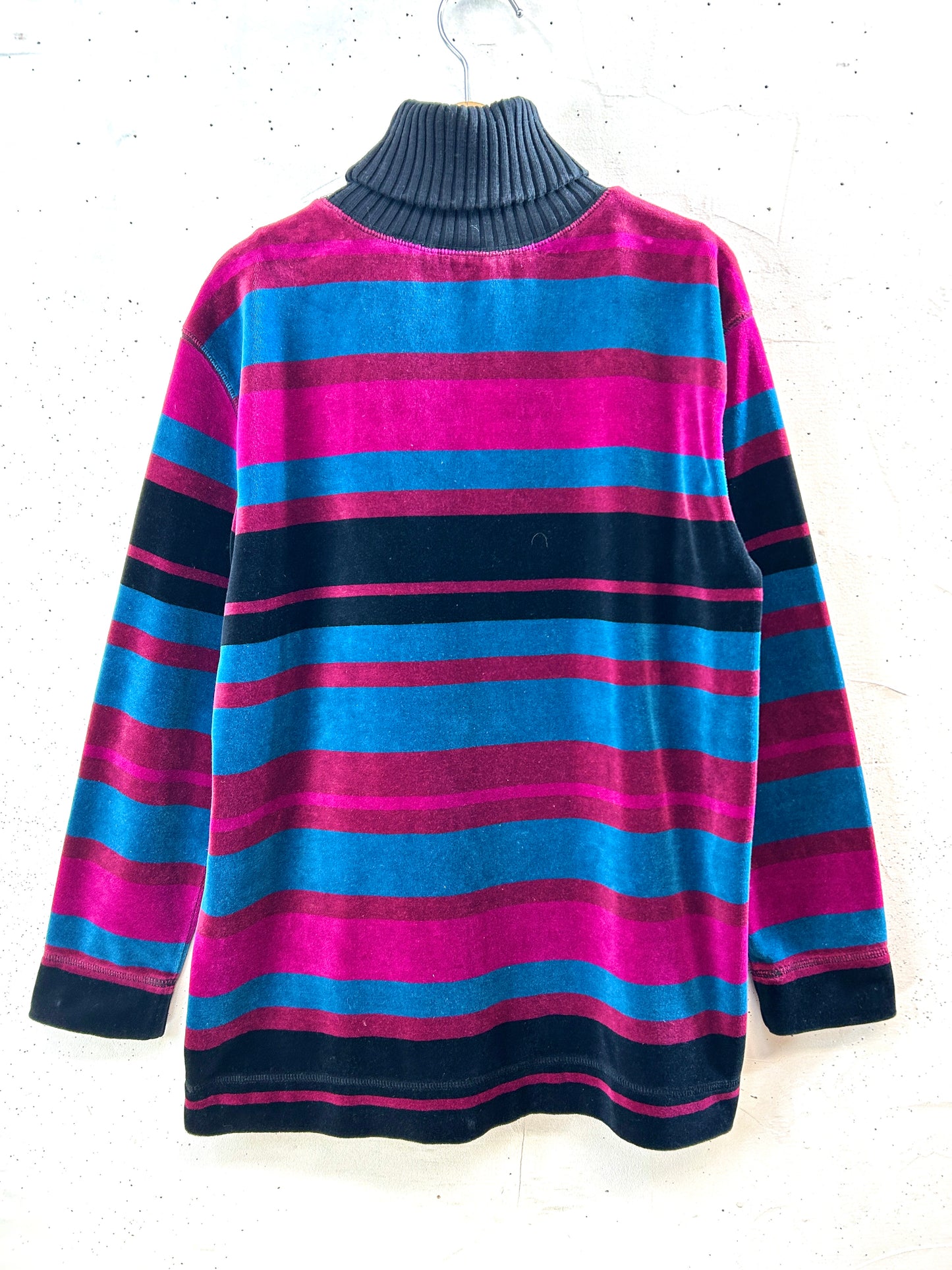 Vintage Velours Tops [K30880]