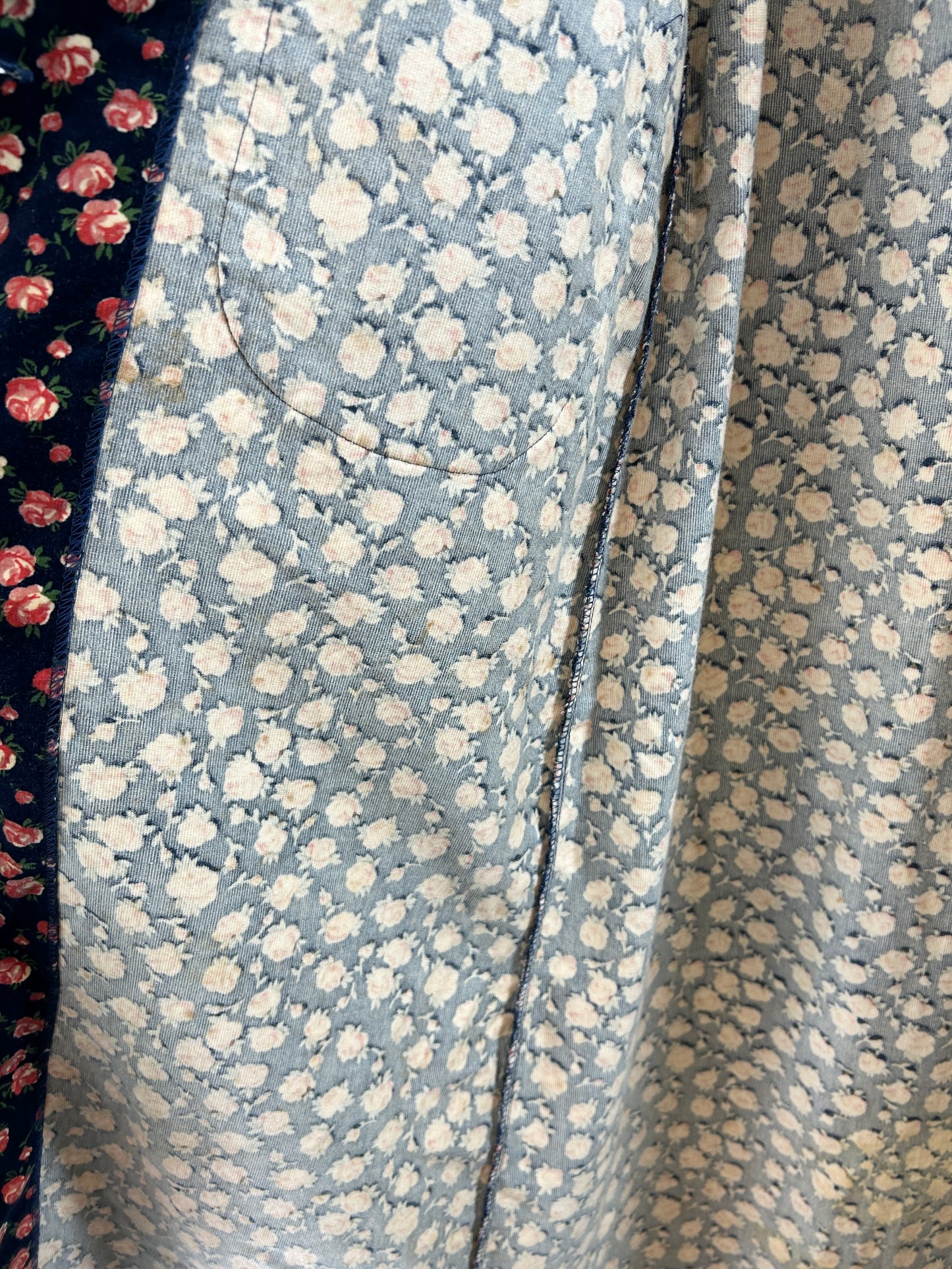 Vintage Velour Gown [J30453]