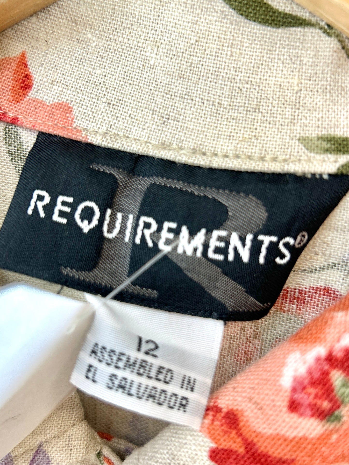 Vintage Linen Jacket [H30922]
