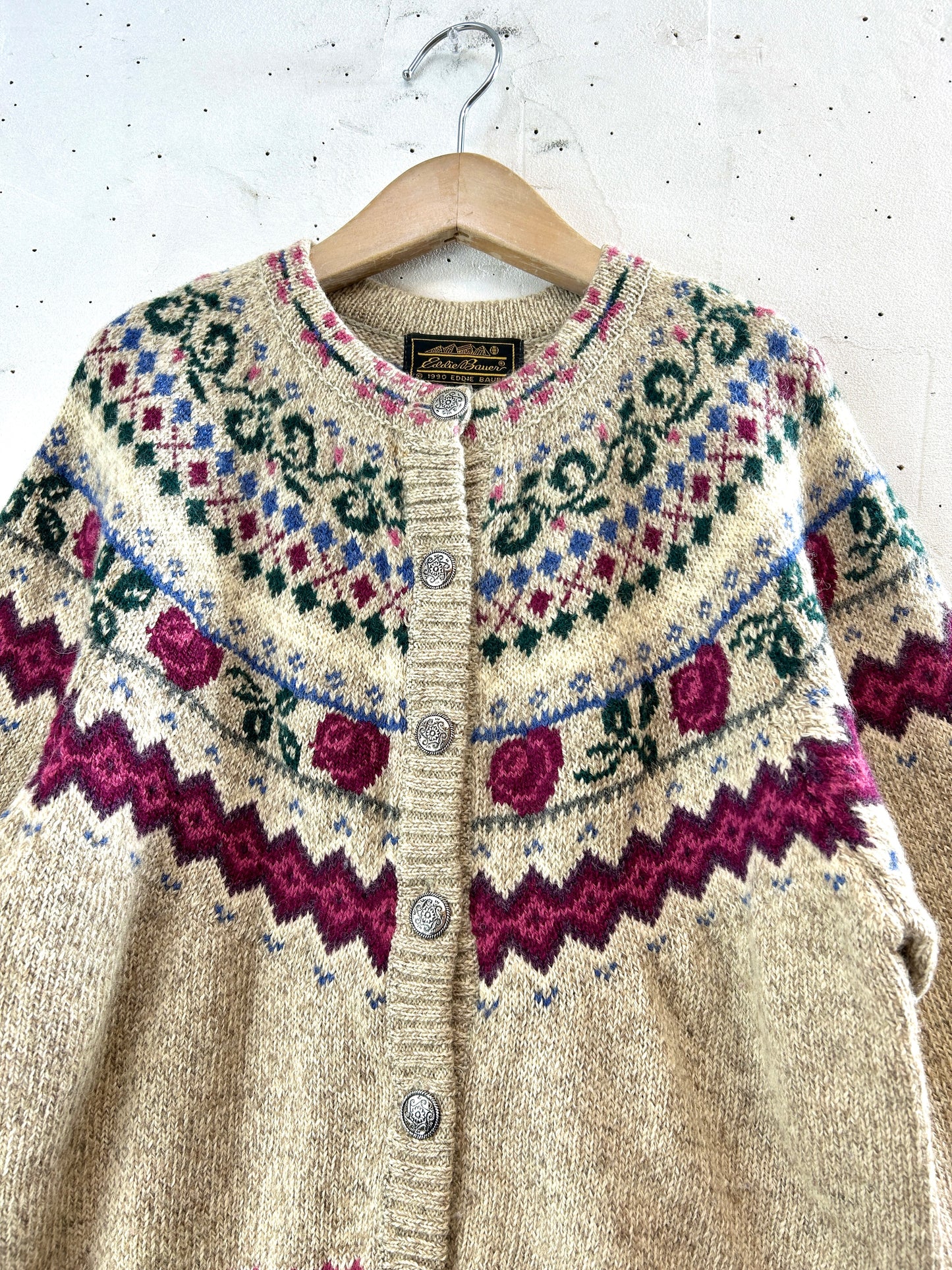 Vintage Knit Cardigan ~Eddie Bauer~[K30721]