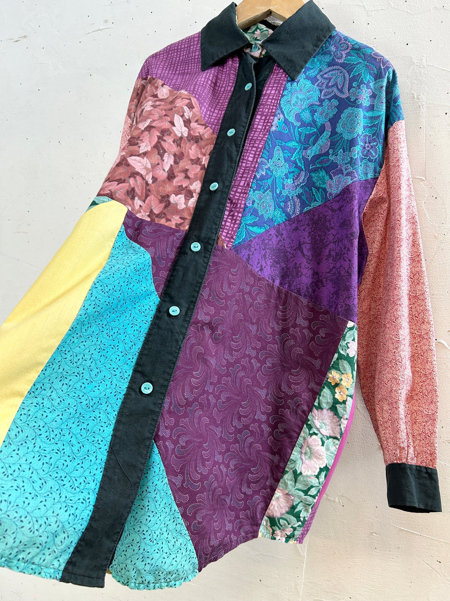 Vintage Patchwork Shirt [I30151]