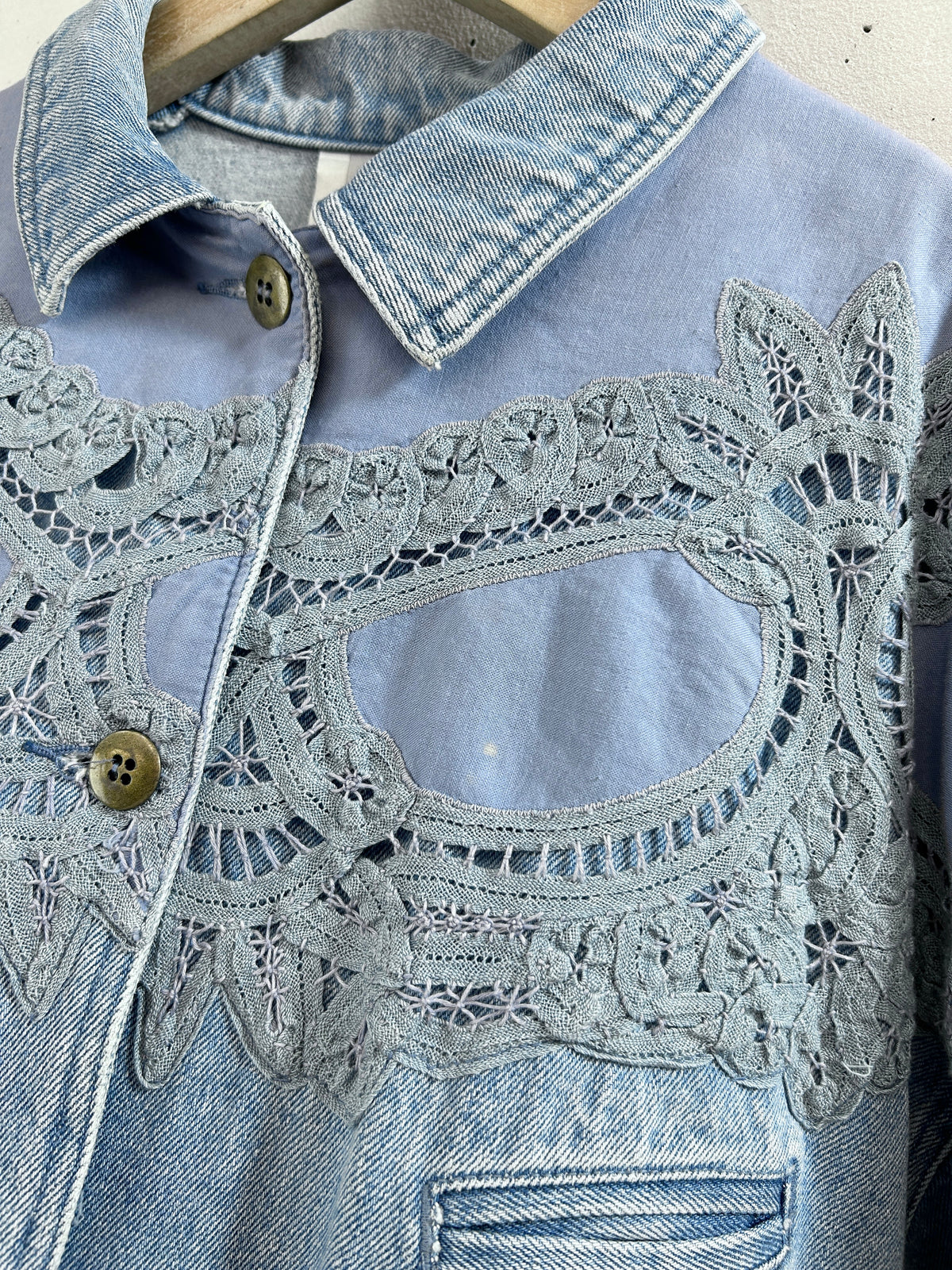 Vintage Denim Jacket 〜Together〜 [I33937]
