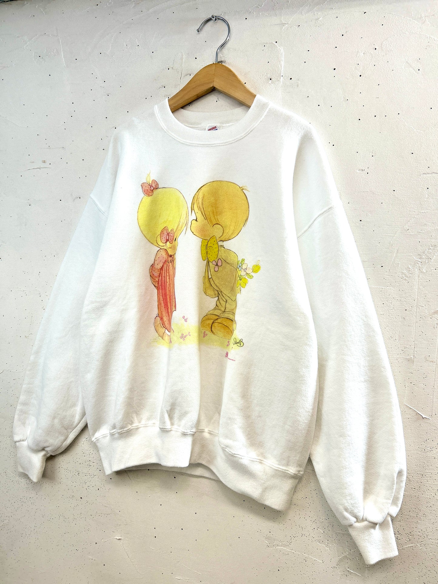 Vintage Precious Moments Sweat MADE IN USA [A31381]